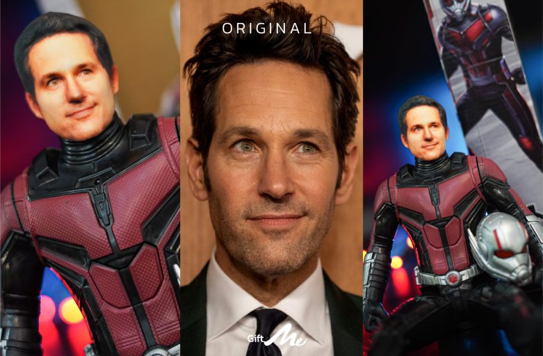 ANT-MAN 3D FACE MODEL | เลือกหน้าที่ใช่ มาใส่กับฟิกเกอร์ที่ชอบ!