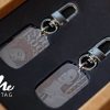 STANDARD TAG | สลักรูป+ข้อความ 4K พวงกุญแจ จี้สแตนเลส Laser Me Premium Pendant - Image 9