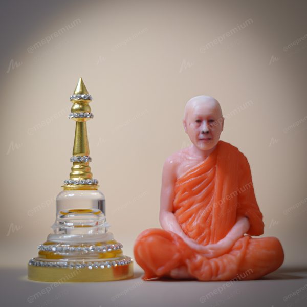 GIFT ME | โมเดลมิติพระสงฆ์ เจ้าอาวาส พระอาจารย์ สำหรับเป็นของขวัญ 3D Model | 014 - Image 2