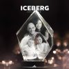 CRYSTAL ME "ICEBERG" | เลเซอร์คริสตัล 3มิติ,2มิติ โคมไฟเลเซอร์ภาพ Jewelry Grade