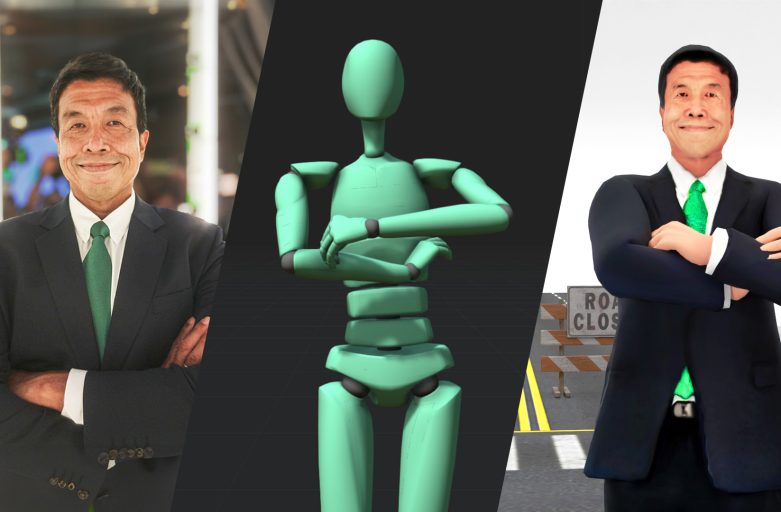 เปลี่ยนคนจริงๆเป็นตัวละคร Animation เทคนิค MoCap & 3D Scanner | Rokoko Smart Suit Pro II x Dfine 100