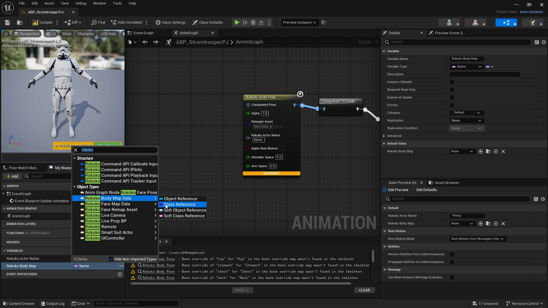 บันทึก Mocap จาก Rokoko ส่งไปใช้กับ Character ใน Unreal Engine - Me ...