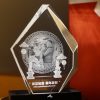 CRYSTAL CHINESE NEW YEAR 2024 | ของขวัญตรุษจีน โล่คริสตัล เลเซอร์ภาพในคริสตัล ของที่ระลึก - Image 2