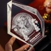 CRYSTAL CHINESE NEW YEAR 2024 | ของขวัญตรุษจีน โล่คริสตัล เลเซอร์ภาพในคริสตัล ของที่ระลึก - Image 5