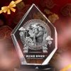 CRYSTAL CHINESE NEW YEAR 2024 | ของขวัญตรุษจีน โล่คริสตัล เลเซอร์ภาพในคริสตัล ของที่ระลึก