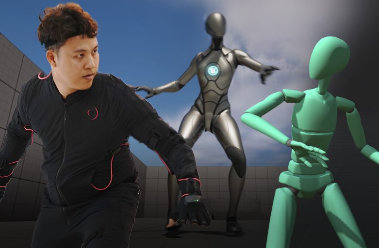 อัด Mocap เพื่อสร้างท่าทางตัวละครใน Game