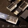 CRYSTAL LASER FLASH DRIVE | สลักรูป+ข้อความบน " แฟลช ไดร์ฟคริสตัล 4K USB Flash Drive 32GB " ของขวัญ ของที่ระลึก - Image 6