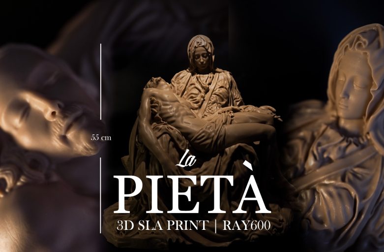 จากงานปั้นระดับโลก La Pietà นำมาพิมพ์ในรูปแบบโมเดล 3มิติ