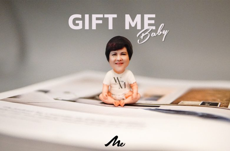 ตัวอย่างงานโมเดล 3 มิติ Gift Me Baby | Gift me (14429)