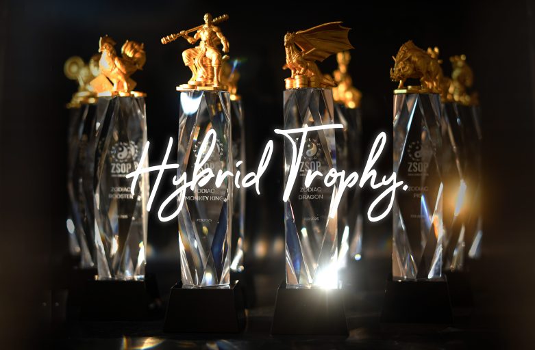 ถ้วยรางวัล 12 นักษัตร Zodiac Hybrid Trophy !